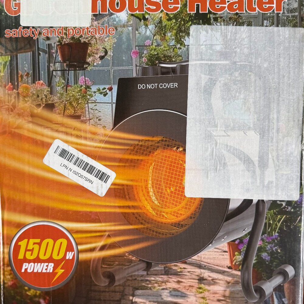 Fan Heater 1500W Outdoor Heaters for Patio etc.